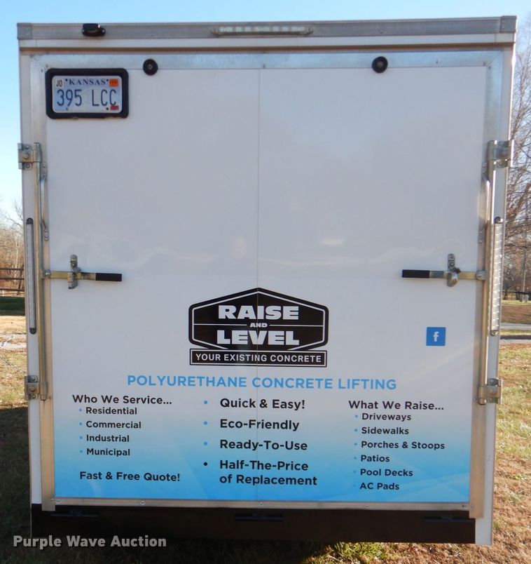 image for item DN2554 2019 Pace  Spray foam trailer