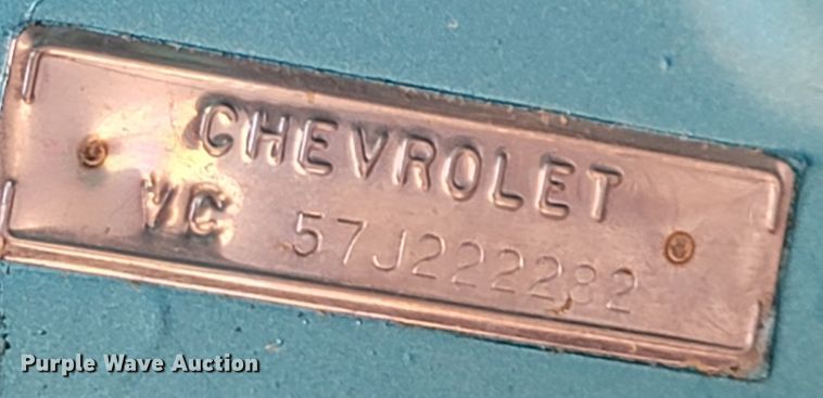 image for item HF9256 1957 Chevrolet Bel Air