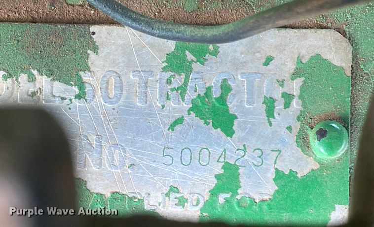 image for item IG9273 1953 John Deere 50  tractor