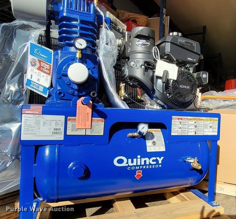 image for item IH9102 Quincy QPG-7.5  air compressor