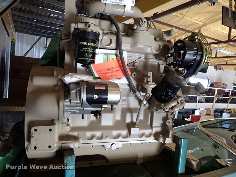 image for item IS9260 John Deere 4039T  engine