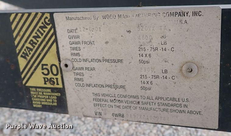 image for item IS9271 2002 Ranger 520VX  boat