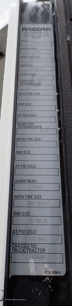 image for item IS9316 2005 Kenworth T300  box truck