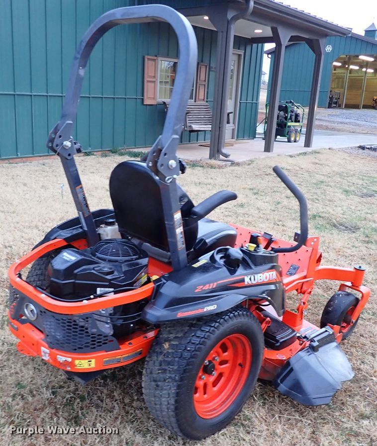 image for item IS9350 Kubota Z411  ZTR lawn mower