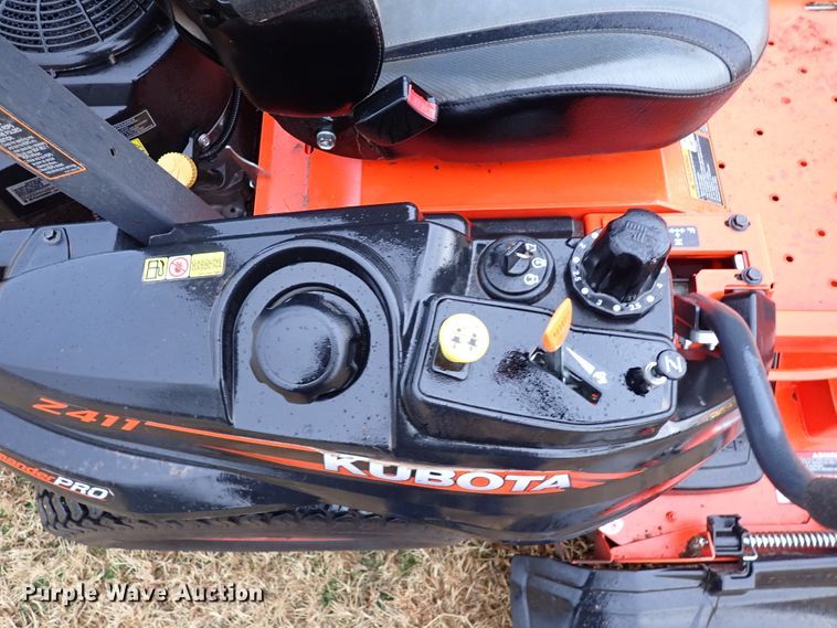 image for item IS9350 Kubota Z411  ZTR lawn mower