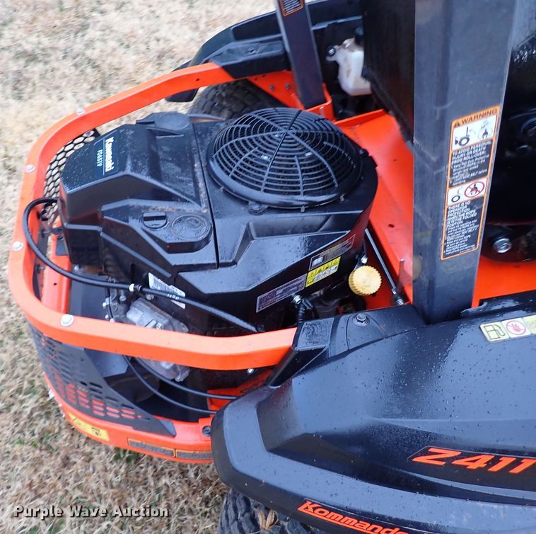 image for item IS9350 Kubota Z411  ZTR lawn mower