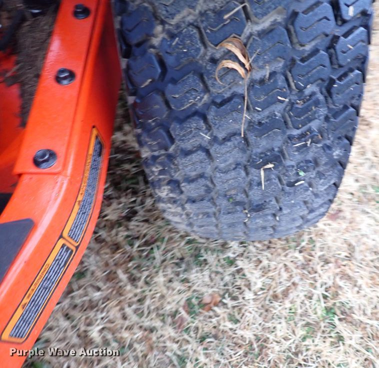 image for item IS9350 Kubota Z411  ZTR lawn mower