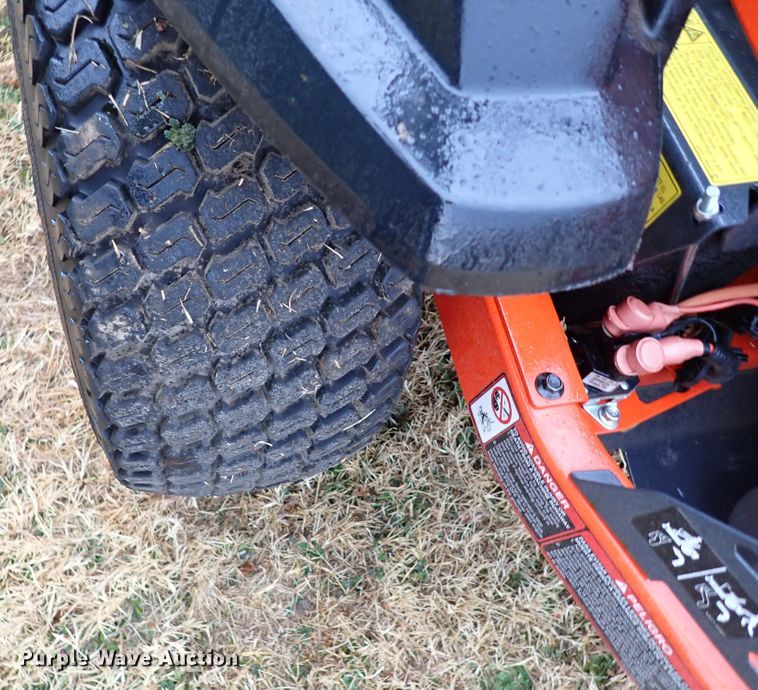 image for item IS9350 Kubota Z411  ZTR lawn mower