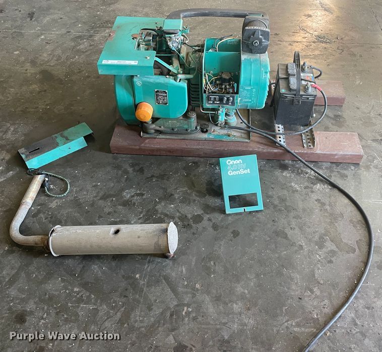 image for item IX9729 Onan 4.0RV  generator