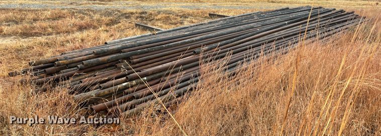 image for item IX9735 (33) joints of oilfield structural pipes