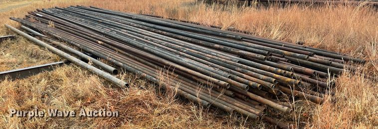 image for item IX9735 (33) joints of oilfield structural pipes