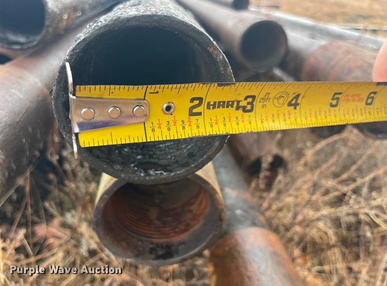 image for item IX9736 (33) joints of oilfield structural pipes