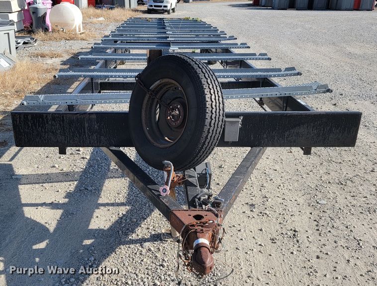 image for item JE9235 2000 Mckee  portable toilet trailer