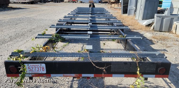 image for item JE9235 2000 Mckee  portable toilet trailer