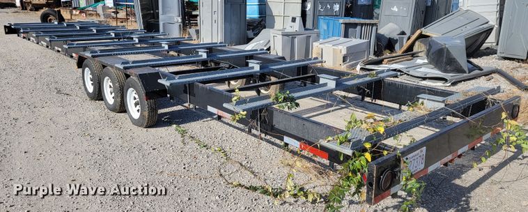 image for item JE9235 2000 Mckee  portable toilet trailer