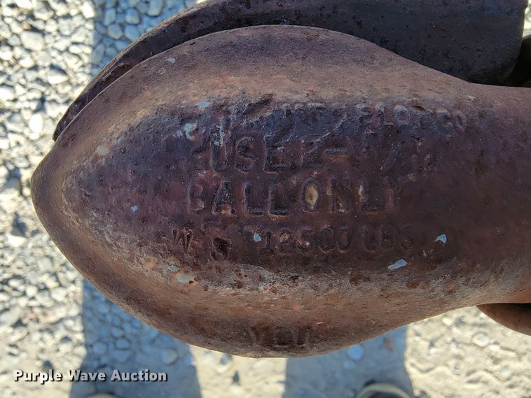 image for item JE9235 2000 Mckee  portable toilet trailer