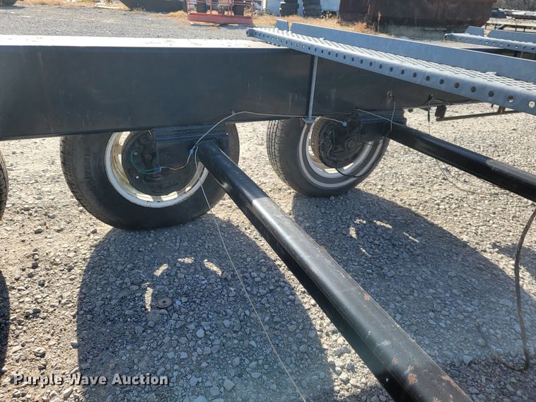 image for item JE9235 2000 Mckee  portable toilet trailer