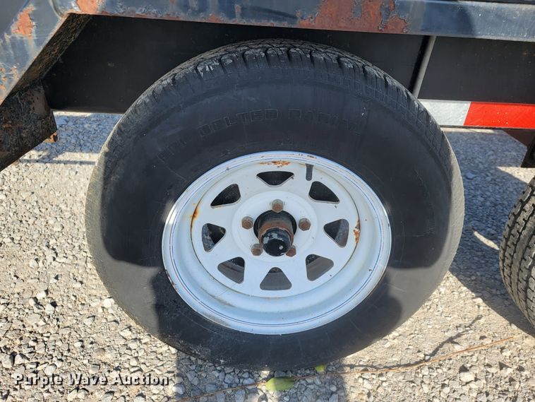 image for item JE9235 2000 Mckee  portable toilet trailer