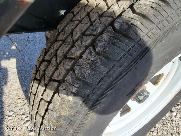 image for item JE9235 2000 Mckee  portable toilet trailer