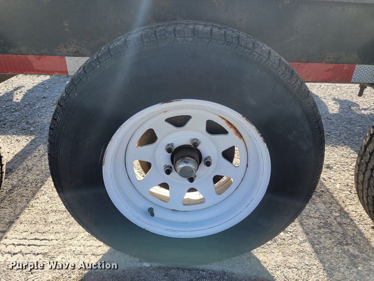 image for item JE9235 2000 Mckee  portable toilet trailer