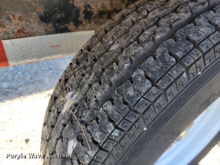 image for item JE9235 2000 Mckee  portable toilet trailer