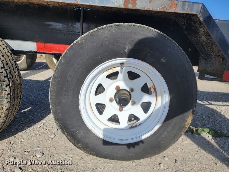 image for item JE9235 2000 Mckee  portable toilet trailer