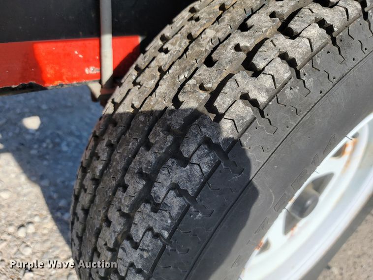 image for item JE9235 2000 Mckee  portable toilet trailer