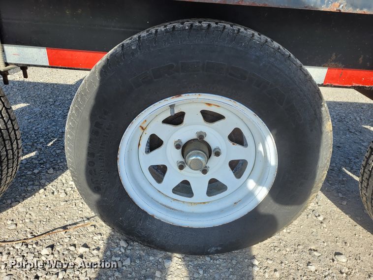 image for item JE9235 2000 Mckee  portable toilet trailer