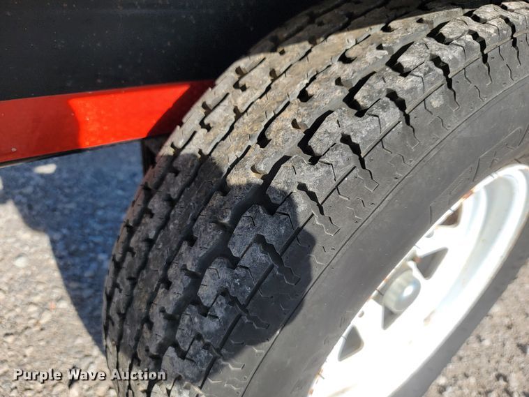 image for item JE9235 2000 Mckee  portable toilet trailer