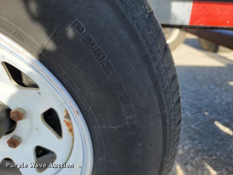 image for item JE9235 2000 Mckee  portable toilet trailer