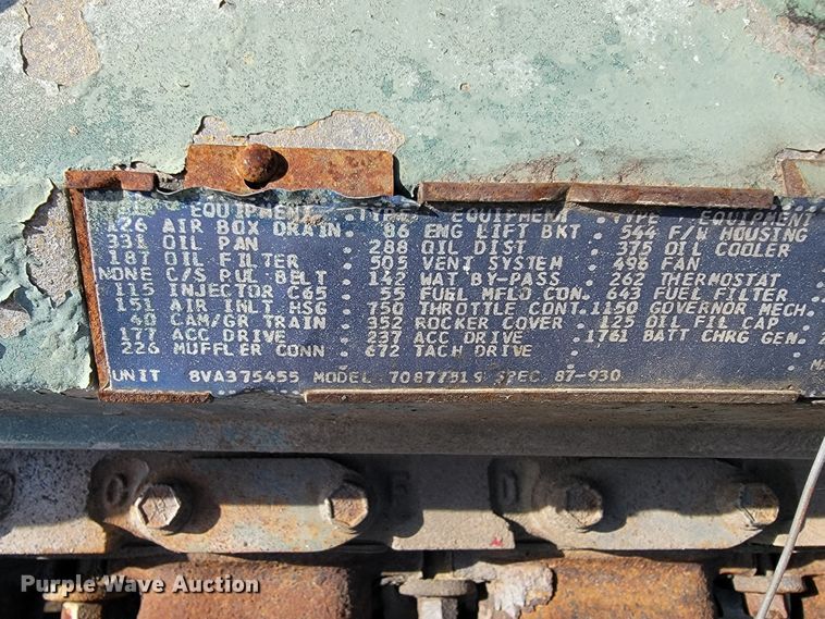 image for item JE9241 Detroit Diesel 871  engine