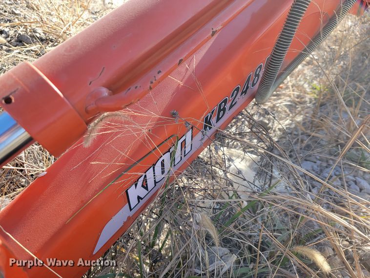 image for item JE9244 Kioti KB2485  backhoe attachment