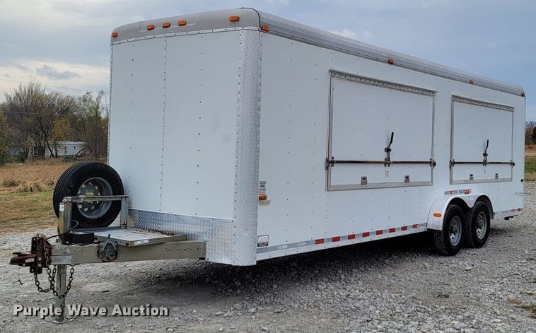 image for item JN9094 2009 Cargo Craft Expedition 7242  enclosed cargo trailer