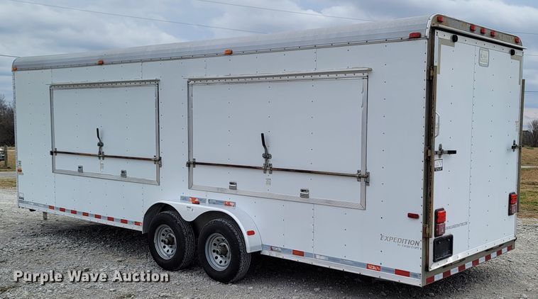 image for item JN9094 2009 Cargo Craft Expedition 7242  enclosed cargo trailer