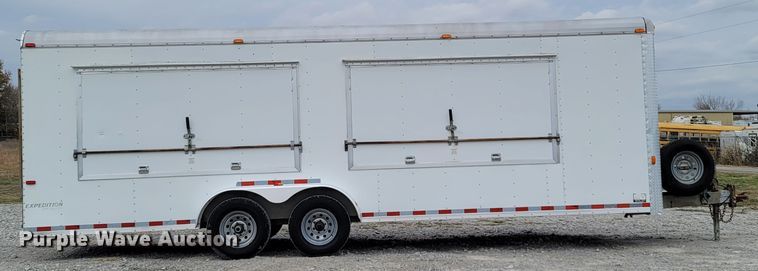 image for item JN9094 2009 Cargo Craft Expedition 7242  enclosed cargo trailer