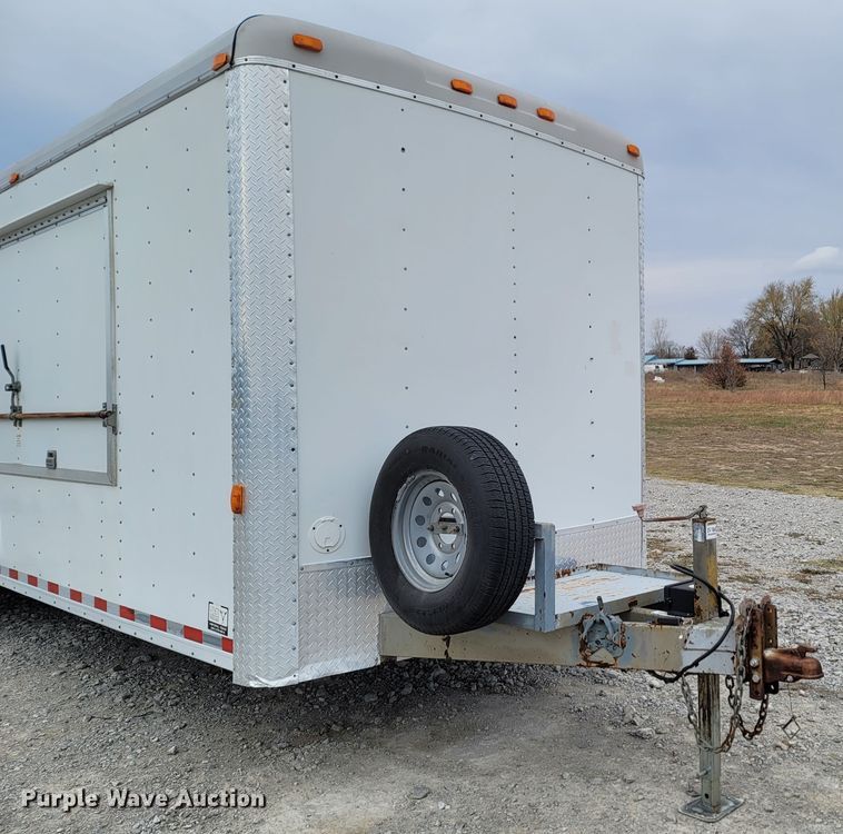 image for item JN9094 2009 Cargo Craft Expedition 7242  enclosed cargo trailer