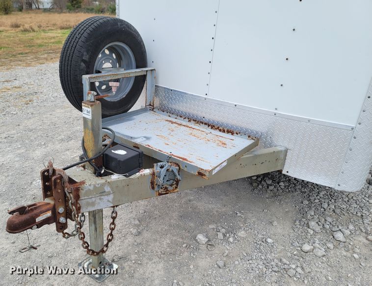 image for item JN9094 2009 Cargo Craft Expedition 7242  enclosed cargo trailer