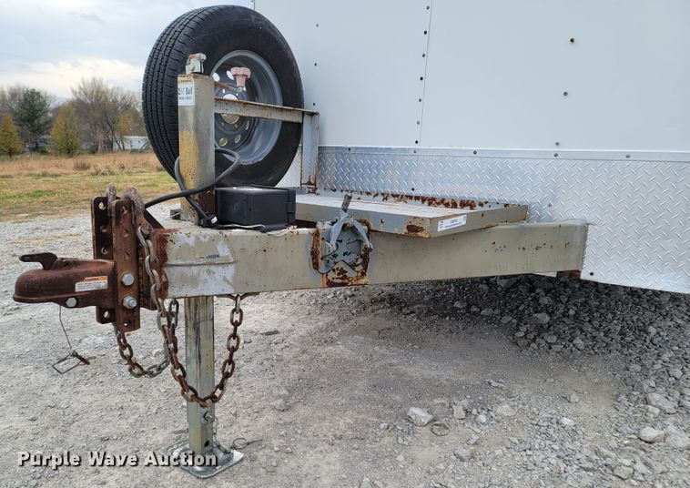 image for item JN9094 2009 Cargo Craft Expedition 7242  enclosed cargo trailer