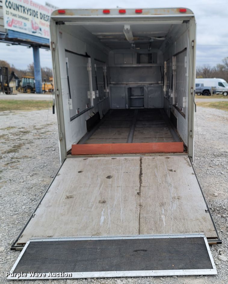 image for item JN9094 2009 Cargo Craft Expedition 7242  enclosed cargo trailer