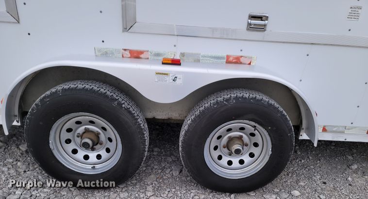 image for item JN9094 2009 Cargo Craft Expedition 7242  enclosed cargo trailer