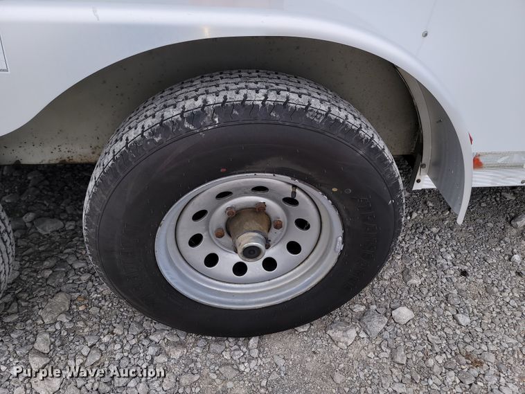 image for item JN9094 2009 Cargo Craft Expedition 7242  enclosed cargo trailer