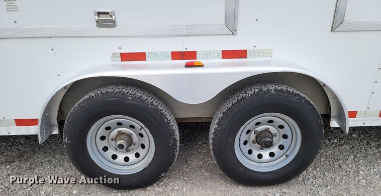 image for item JN9094 2009 Cargo Craft Expedition 7242  enclosed cargo trailer