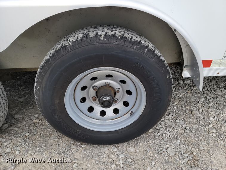 image for item JN9094 2009 Cargo Craft Expedition 7242  enclosed cargo trailer