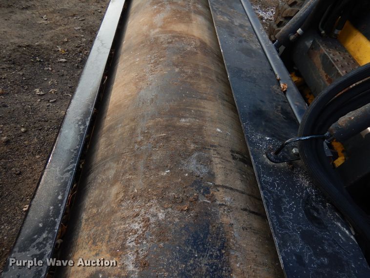 image for item KK9778 Wolverine  73"W skid steer smooth drum vibratory roller