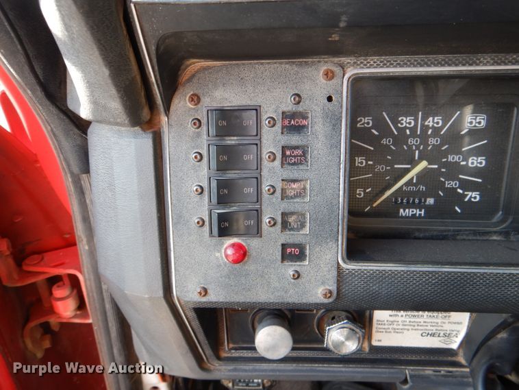 image for item DJ0802 1991 Ford F600  bucket truck