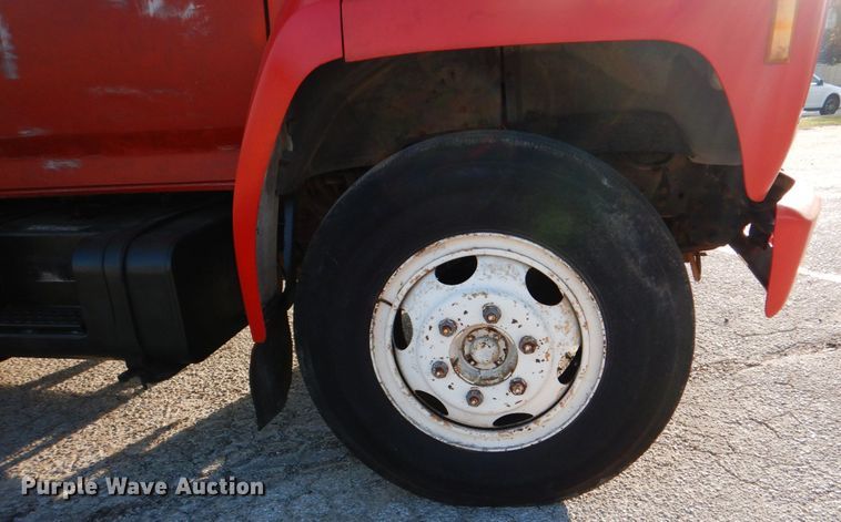 image for item DJ0802 1991 Ford F600  bucket truck