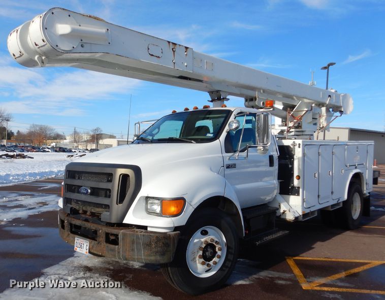 image for item DK3438 2006 Ford F750 Super Duty  bucket truck