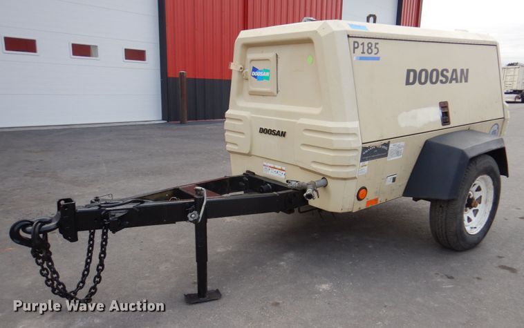 image for item DK8702 2016 Doosan P185WDO-T4F  air compressor