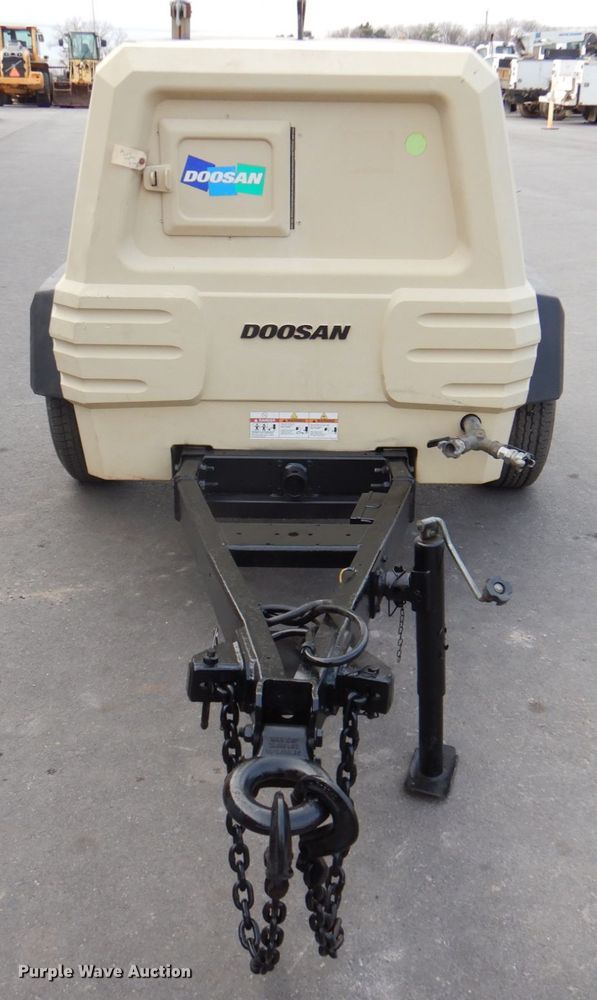 image for item DK8702 2016 Doosan P185WDO-T4F  air compressor