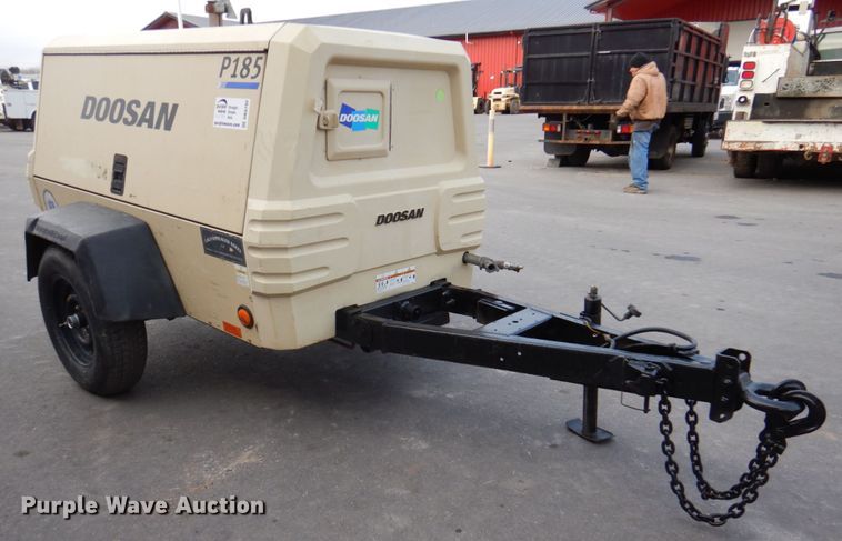 image for item DK8702 2016 Doosan P185WDO-T4F  air compressor